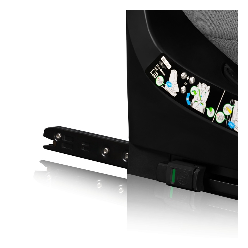 Lionelo - BRAVE i-Size kääntyvä turvaistuin jalustalla 40-150 cm Grey Stone