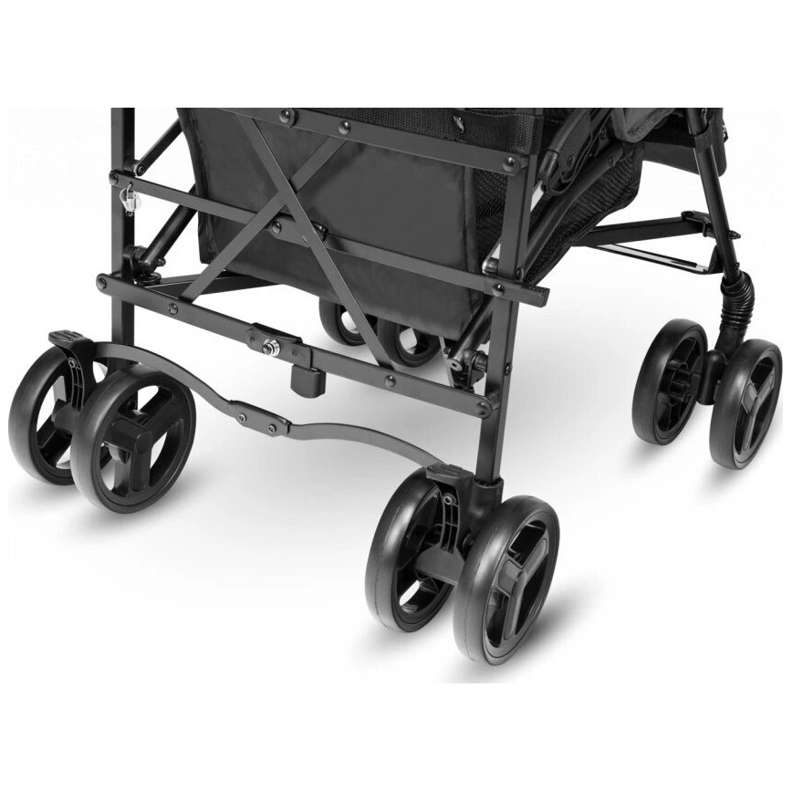 Lionelo - ELIA kevyet matkarattaat, harmaa