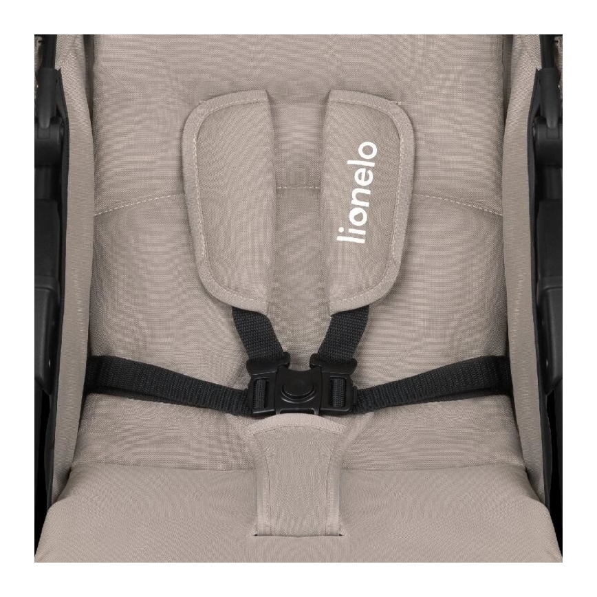 Lionelo - EMMA PLUS urheiluvaunut beige/musta