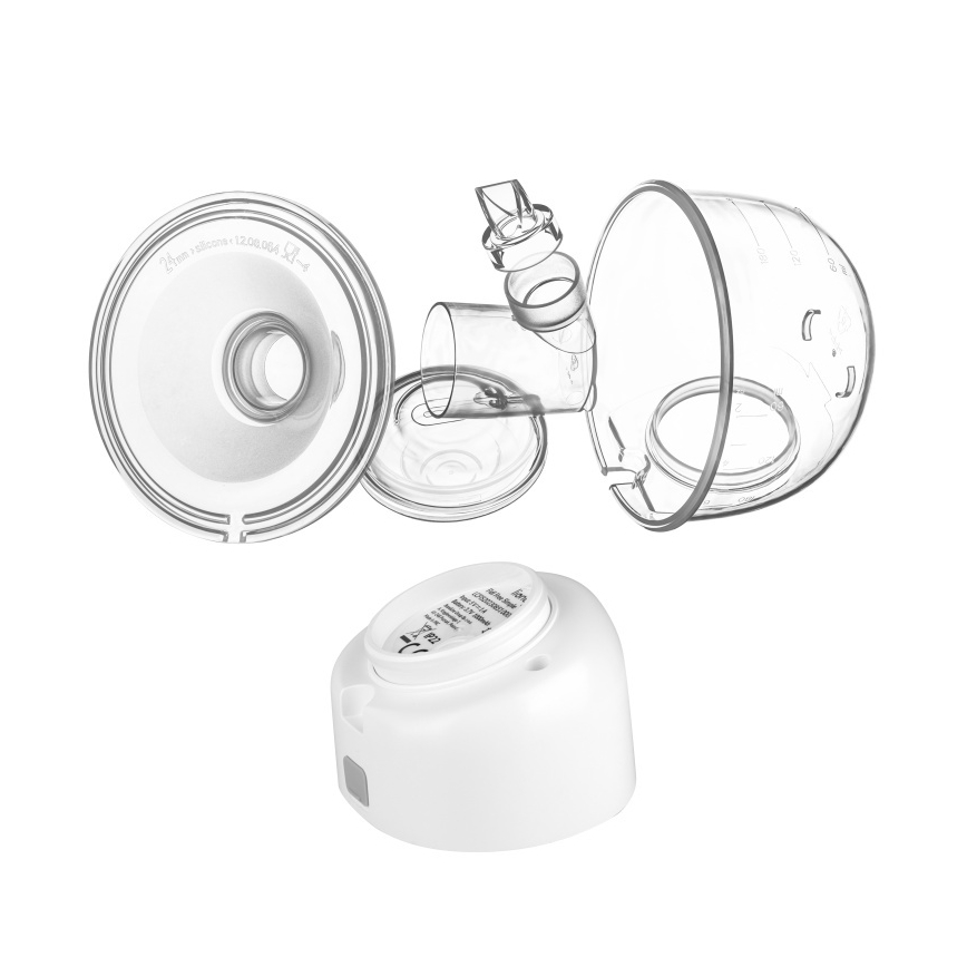 Lionelo - Sähköinen ladattava rintapumppu FIDI FREE SIMPLE 5V 1000 mAh 180 ml