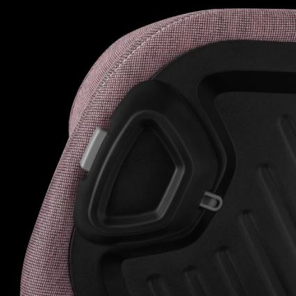 Lionelo - Turvaistuin kääntyvällä alustalla HARMONY i-Size 40-150 cm vaaleanpunainen