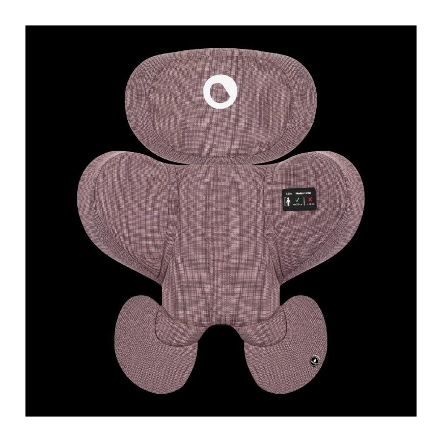 Lionelo - Turvaistuin kääntyvällä alustalla HARMONY i-Size 40-150 cm vaaleanpunainen