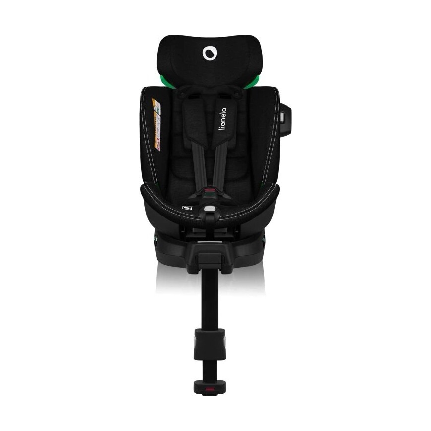 Lionelo - Turvaistuin kääntyvällä alustalla HARMONY i-Size 40-150 cm musta