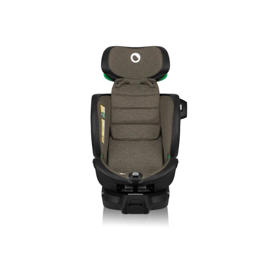 Lionelo - Turvaistuin jalustalla, kääntyvä HARMONY i-Size 40-150 cm musta/oliivinvihreä