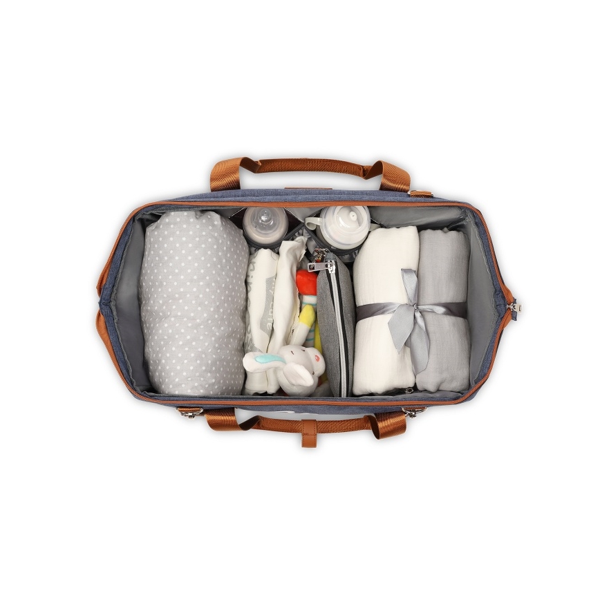 Lionelo - Hoitolaukku vaunuihin IDA Blue Denim