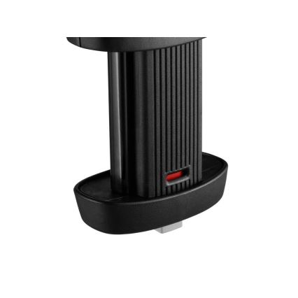 Lionelo - Turvaistuin kääntyvällä jalustalla NAVY i-Size 40-150 cm musta/punainen