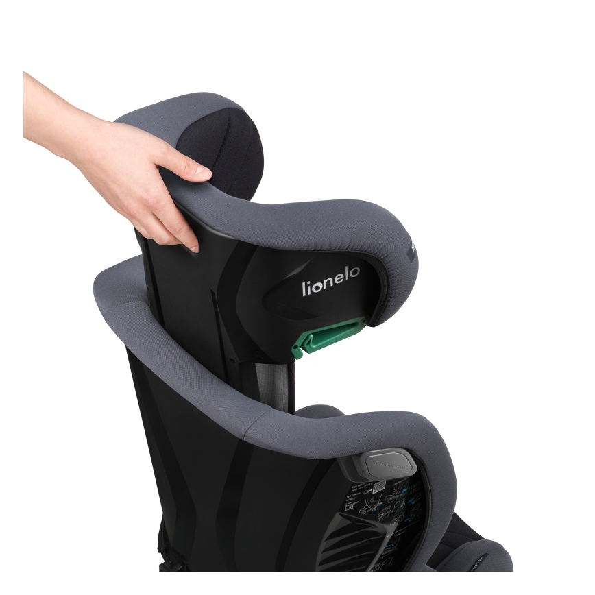 Lionelo - IGO i-Size turvaistuin 100-150 cm grafiitinharmaa