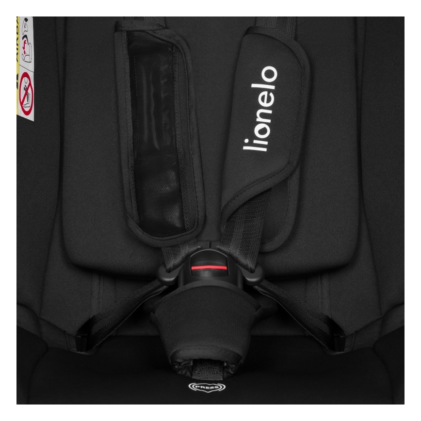 Lionelo - IZZY i-Size turvaistuin 40-150 cm Black Carbon