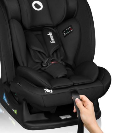 Lionelo - IZZY i-Size turvaistuin 40-150 cm Black Carbon