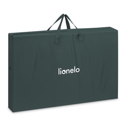Lionelo - JODIE 3-in-1 vauvan pinnasänky, vihreä grafiitti