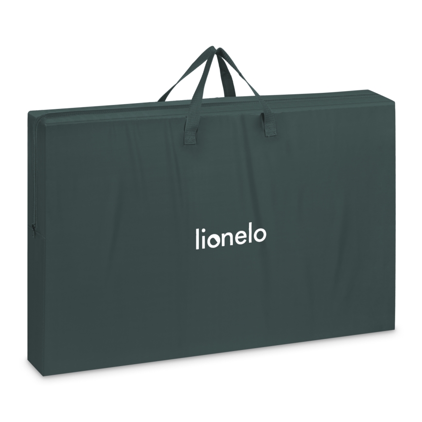 Lionelo - JODIE 3-in-1 vauvan pinnasänky, vihreä grafiitti