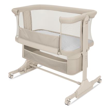 Lionelo - JODIE 3-in-1-vauvansänky, beige/kerma