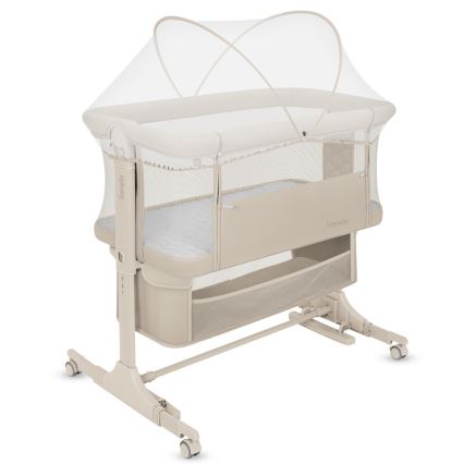 Lionelo - JODIE 3-in-1-vauvansänky, beige/kerma