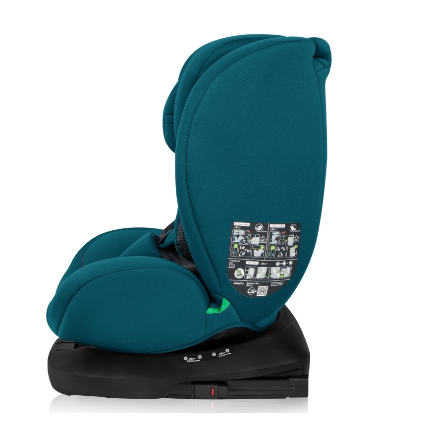 Lionelo - Käännettävä turvaistuin jalustalla BASTIAAN i-Size 40-150 cm indigosininen