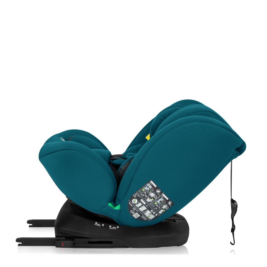 Lionelo - Käännettävä turvaistuin jalustalla BASTIAAN i-Size 40-150 cm indigosininen