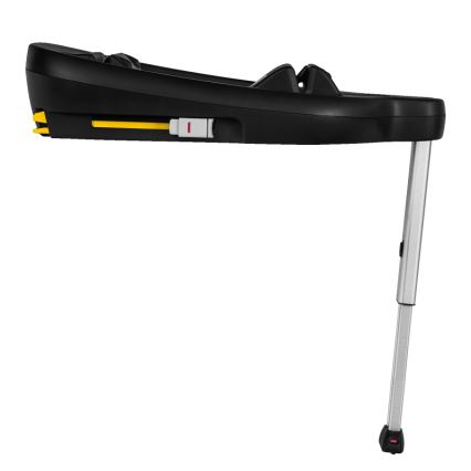 Lionelo - Kääntyvä turvaistuin jalustalla ASTRID SET i-Size 40-87 cm musta/harmaa