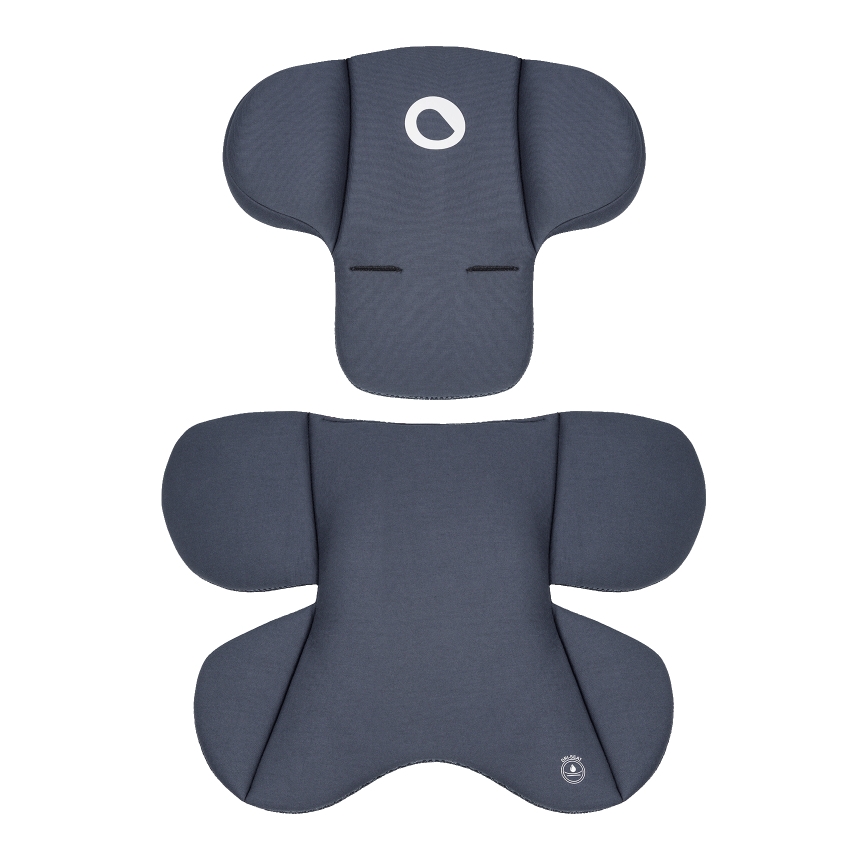 Lionelo - Kääntyvä turvaistuin jalustalla ASTRID SET i-Size 40-87 cm musta/harmaa