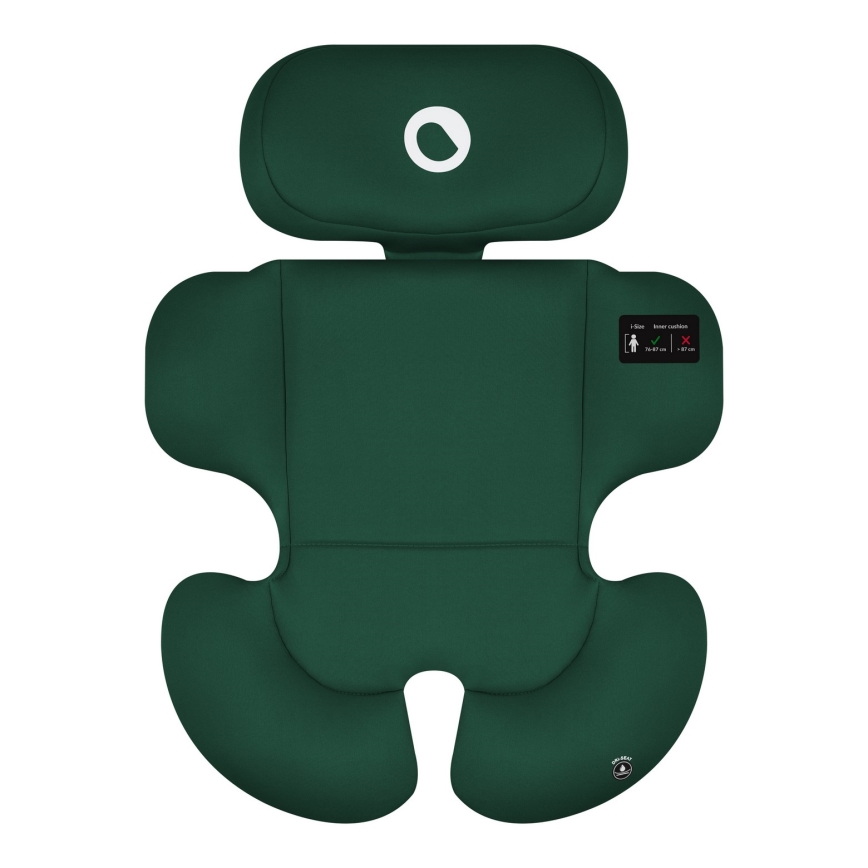 Lionelo - Kääntyvä turvaistuin jalustalla BASTIAAN i-Size 40-150 cm Green Forest