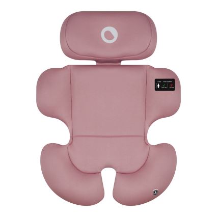 Lionelo - Kääntyvä turvaistuin jalustalla BASTIAAN i-Size 40-150 cm Pink Rose