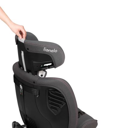 Lionelo - Kääntyvä auton turvaistuin jalustalla BASTIAAN ONE i-Size 40-150 cm Pink Rose