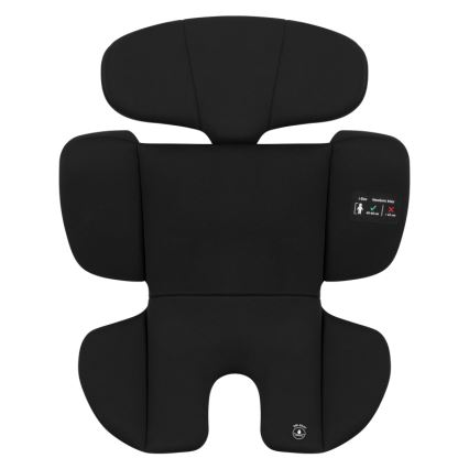 Lionelo - Pyörivä turvaistuin jalustalla BRAAM AIR i-Size 40-150 cm Black Carbon