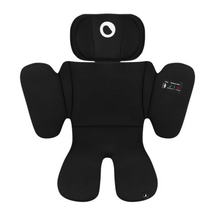 Lionelo - Kääntyvä turvaistuin jalustalla BRAVE i-Size 40-150 cm Black Carbon