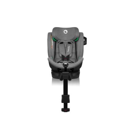 Lionelo - Kääntyvä turvaistuin jalustalla HARMONY i-Size 40-150 cm harmaa