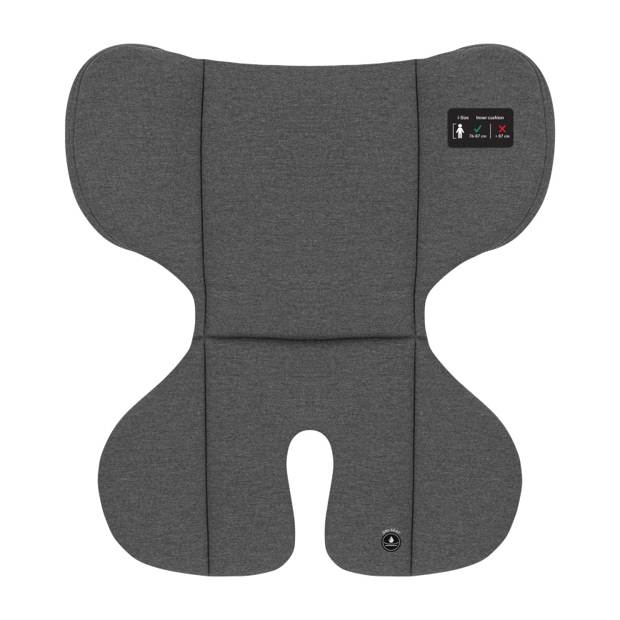 Lionelo - Kääntyvä turvaistuin jalustalla HARPER i-Size 76-150 cm Musta Carbon