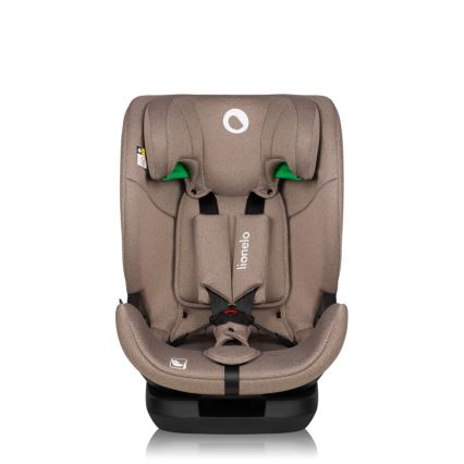 Lionelo - Kääntyvä turvaistuin jalustalla LAVENDER i-Size 76-150 cm Beige Latte