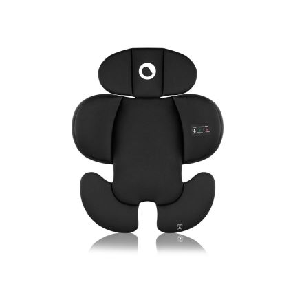 Lionelo - Kääntyvä turvaistuin jalustalla NAVY i-Size 40-150 cm musta