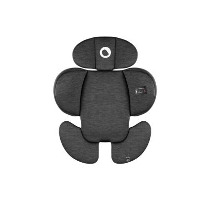 Lionelo - Kääntyvä turvaistuin jalustalla NAVY i-Size 40-150 cm musta/punainen