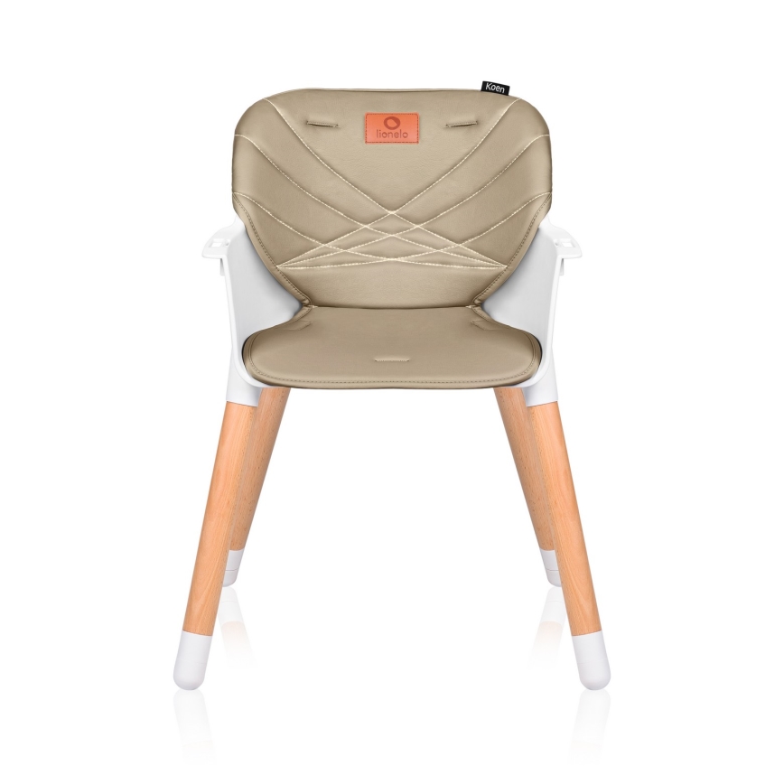 Lionelo - KOEN 2-in-1 lasten syöttötuoli, beige (sand)