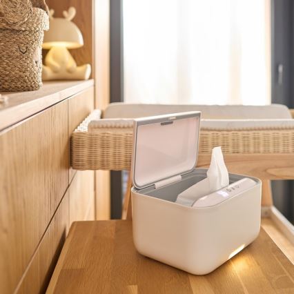 Lionelo - Kosteuspyyhkeiden lämmitin BABYBLISS 20W/230V