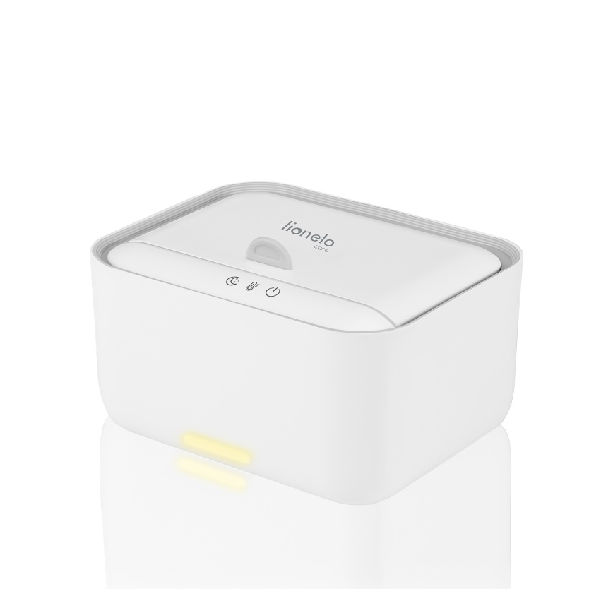 Lionelo - Kosteuspyyhkeiden lämmitin BABYBLISS 20W/230V