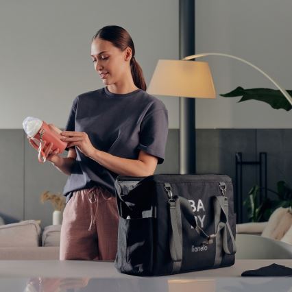 Lionelo - Ladattava pullonlämmitin THERMUP GO EVO 18W/5V vaaleanpunainen