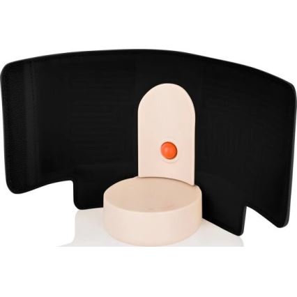 Lionelo - Ladattava tuttipullonlämmitin THERMUP GO EVO 18W/5V musta/beige