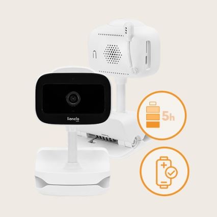 Lionelo - Ladattava vauvamonitori BABYLINE GO 5V 3350 mAh