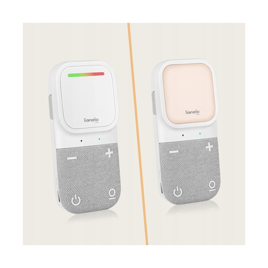 Lionelo - Langaton ladattava vauvan äänimonitori BABYLINE 2.2 5V