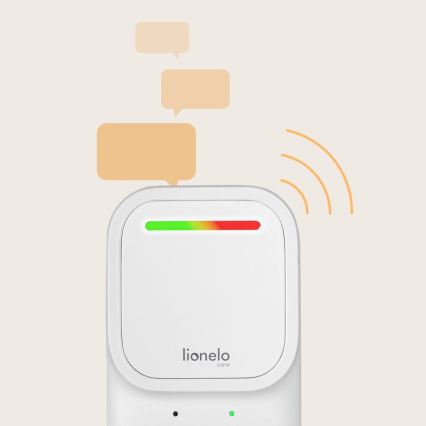 Lionelo - Langaton ladattava vauvan äänimonitori BABYLINE 2.2 5V