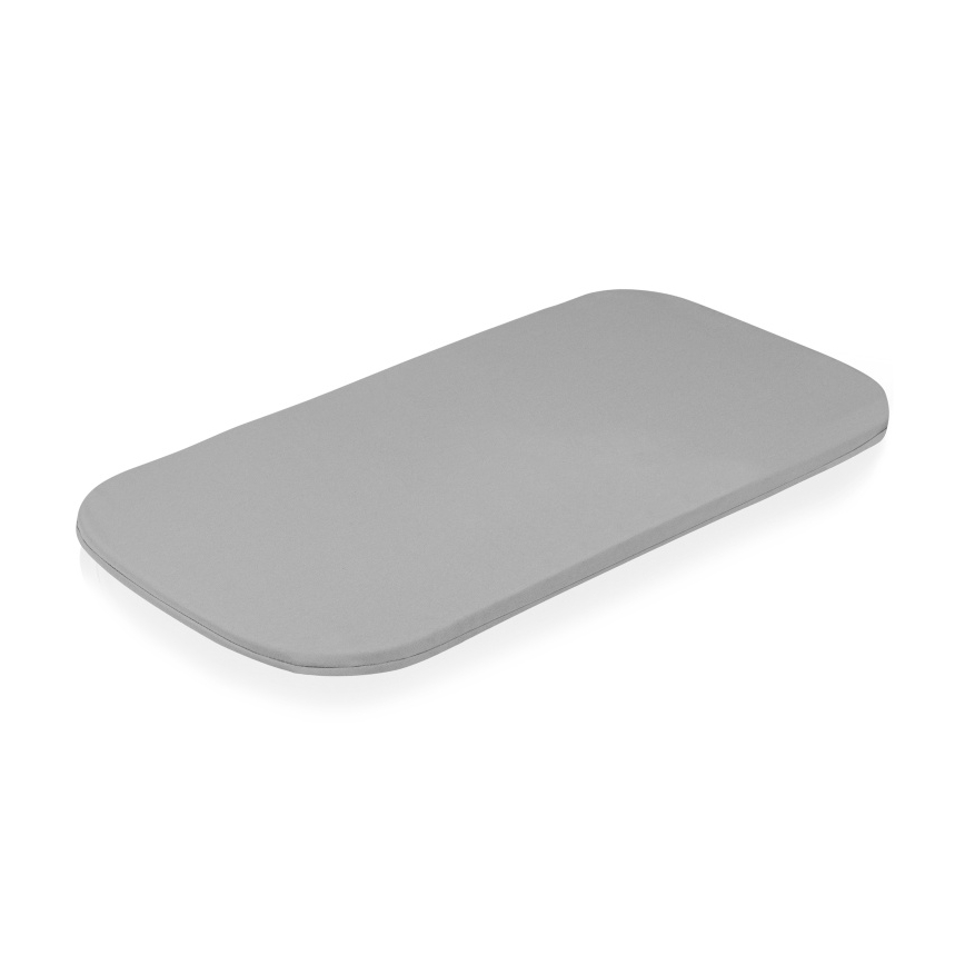 Lionelo - BELLA 2-in-1 lasten keinu musiikkitoiminnolla, 4xAA, betoniharmaa + kaukosäädin