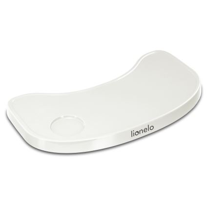 Lionelo - lasten 3-in-1 ruokatuoli FLORIS, valkoinen/luonnonväri