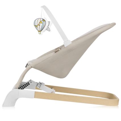 Lionelo - Lasten keinu LILAC beige