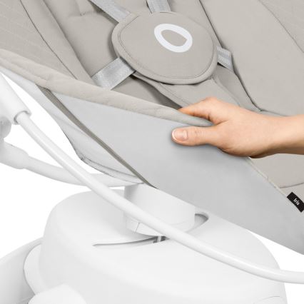 Lionelo - Lasten keinu melodialla IRIS 4xAA Beige Sand