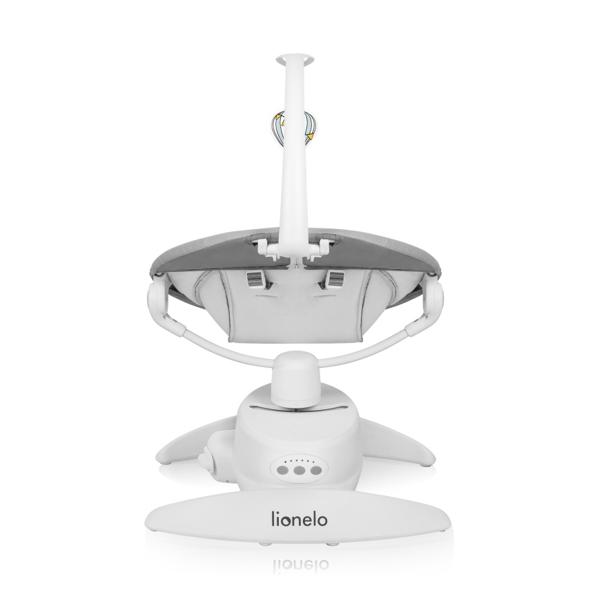 Lionelo - Lasten keinu melodialla IRIS Grey Concrete