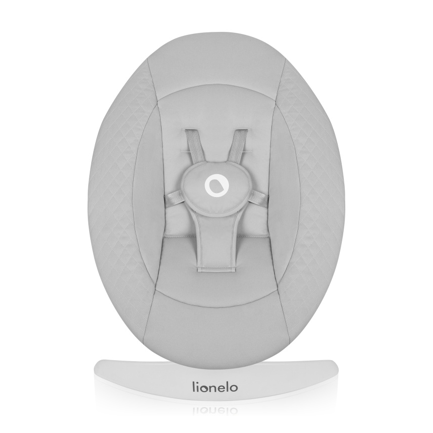 Lionelo - Lasten keinu melodialla IRIS Grey Concrete