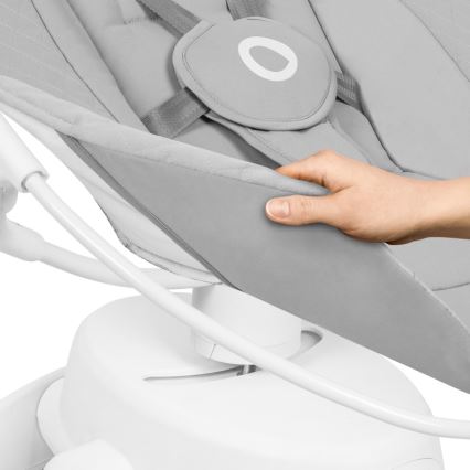 Lionelo - Lasten keinu melodialla IRIS Grey Concrete