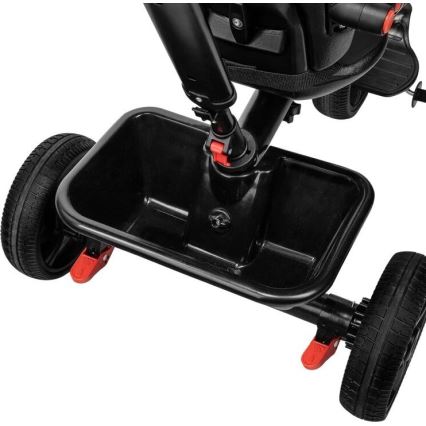 Lionelo - Lasten kolmipyörä HAARI musta/monivärinen