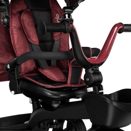 Lionelo - Lasten kolmipyörä KORI Red Burgundy