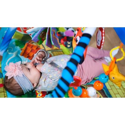 Lionelo - Lasten leikkimatto talolla AGNES PLUS