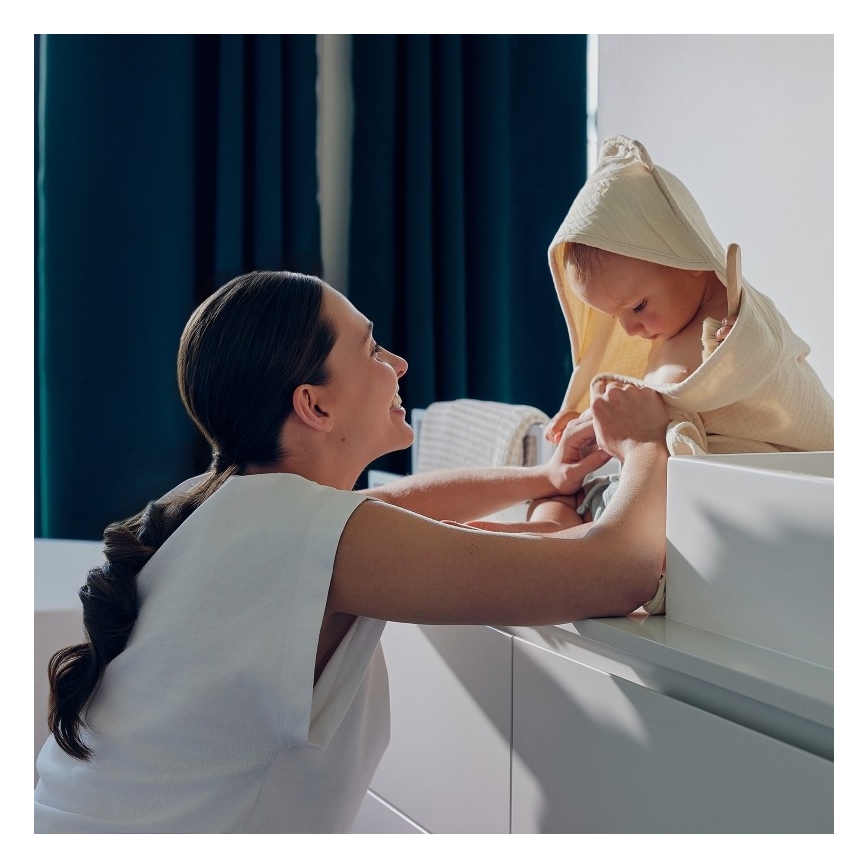 Lionelo - Lasten musliinihuppupyyhe Beige Cappuccino